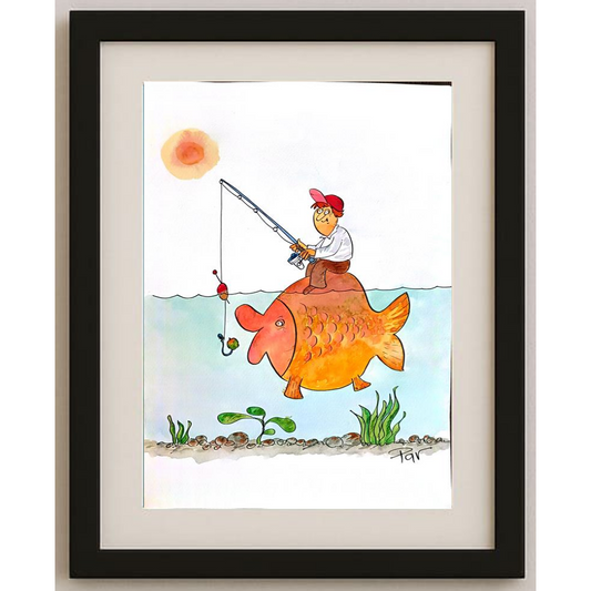 Vladimir Pavlik 43x30cm Orijinal Karikatür BOD00172