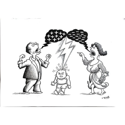 Feng Gui Bo 43x30cm Orijinal Karikatür BOD00174