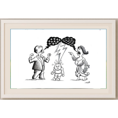 Feng Gui Bo 43x30cm Orijinal Karikatür BOD00174