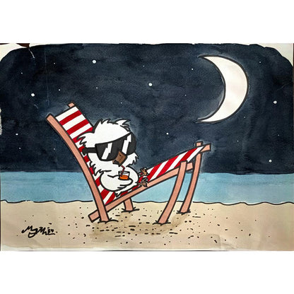 Mohammad Javad Mohommadi 40x30cm Orijinal Karikatür BOD00189