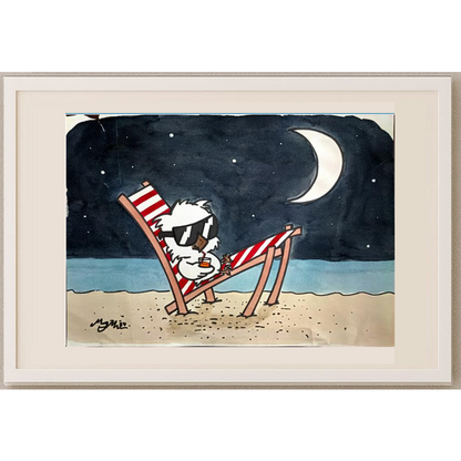 Mohammad Javad Mohommadi 40x30cm Orijinal Karikatür BOD00189