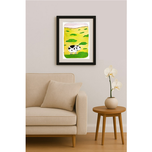 Afraa Al Youssef 43x30cm Original Cartoon BOD00190