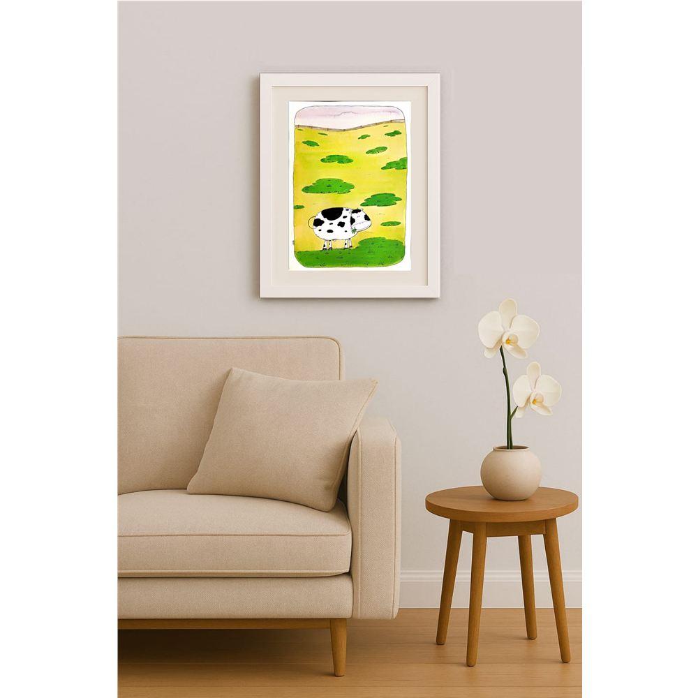 Afraa Al Youssef 43x30cm Original Cartoon BOD00190