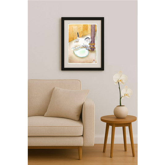 Harumi Imahase 43x30cm Original Cartoon BOD00207