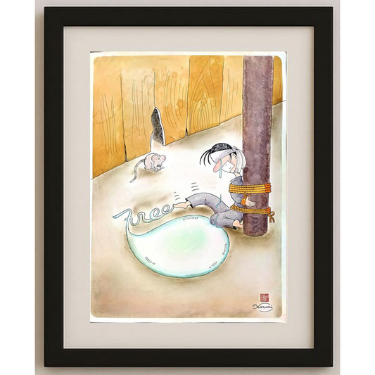 Harumi Imahase 43x30cm Original Cartoon BOD00207