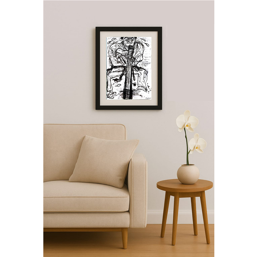 Susumuo 43x30cm Orijinal Karikatür BOD00221