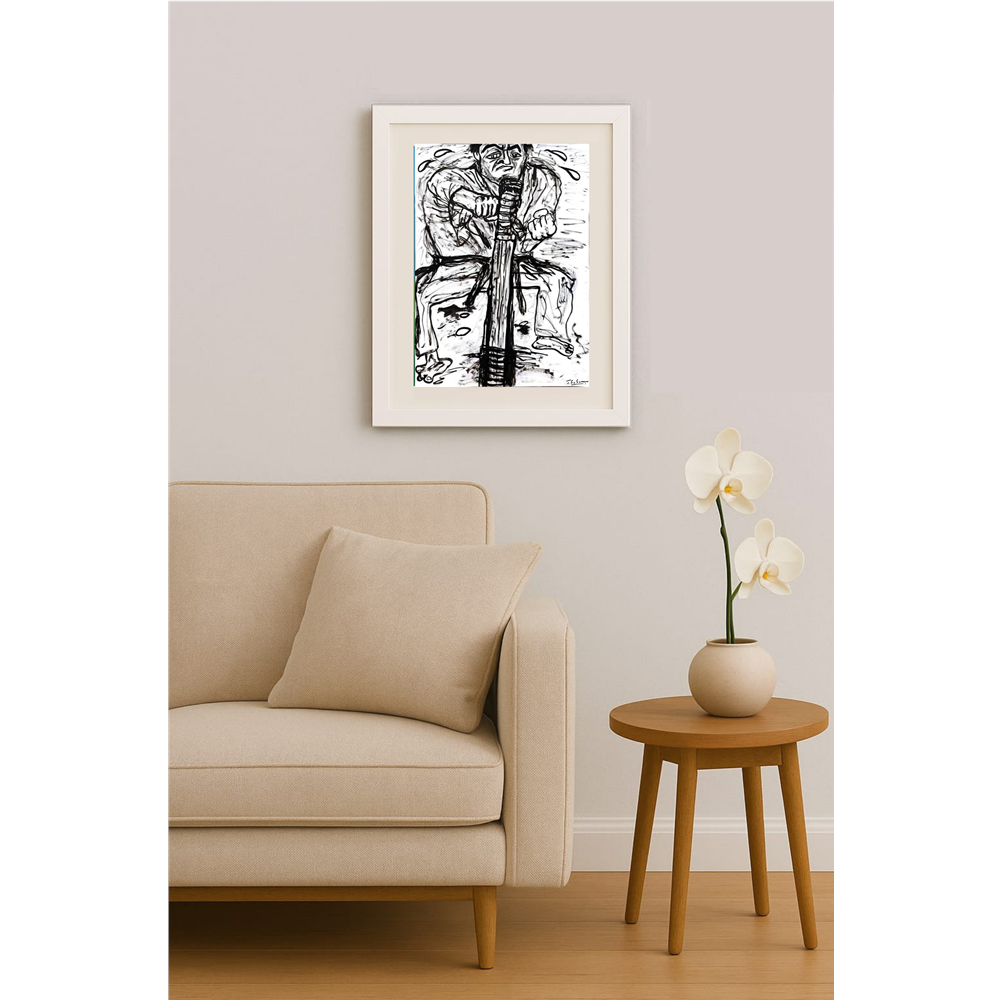 Susumuo 43x30cm Orijinal Karikatür BOD00221