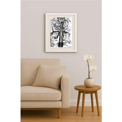 Susumuo 43x30cm Orijinal Karikatür BOD00221