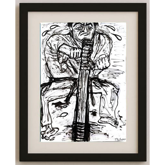 Susumuo 43x30cm Orijinal Karikatür BOD00221