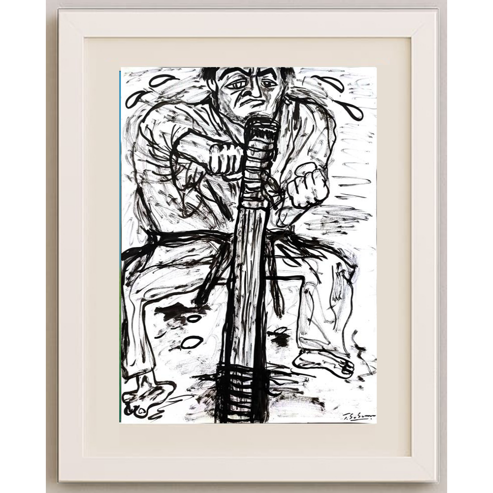 Susumuo 43x30cm Orijinal Karikatür BOD00221