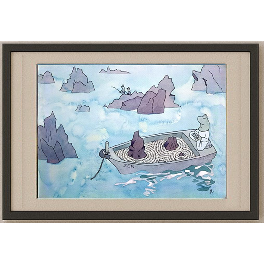 Hashi Yoshihisa 43x30cm Original Cartoon BOD00223