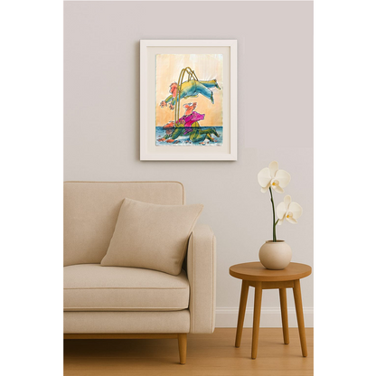 Ignjat Gatalo 43x30cm Orijinal Karikatür BOD00225