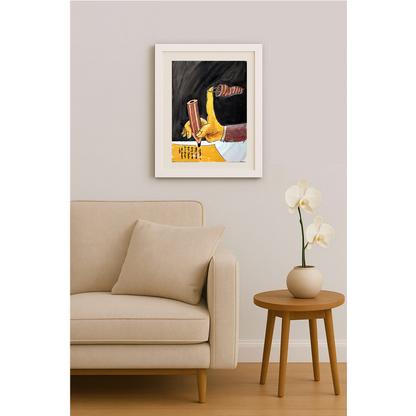 Ignjat Gatalo 43x30cm Orijinal Karikatür BOD00227
