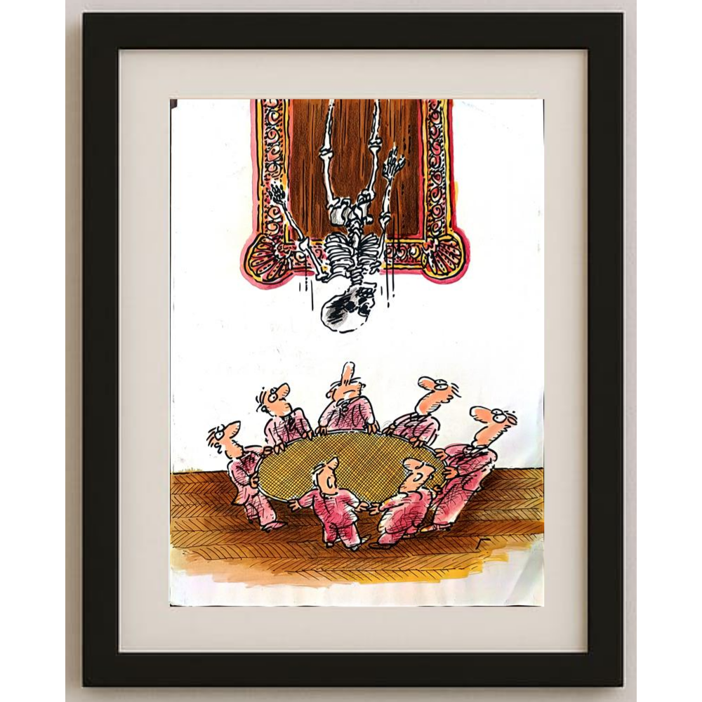 Ignjat Gatalo 43x30cm Original Cartoon BOD00228