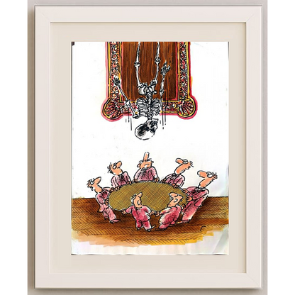 Ignjat Gatalo 43x30cm Original Cartoon BOD00228