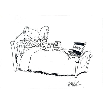 Roger Penwill 35x25cm Original Cartoon BOD00247