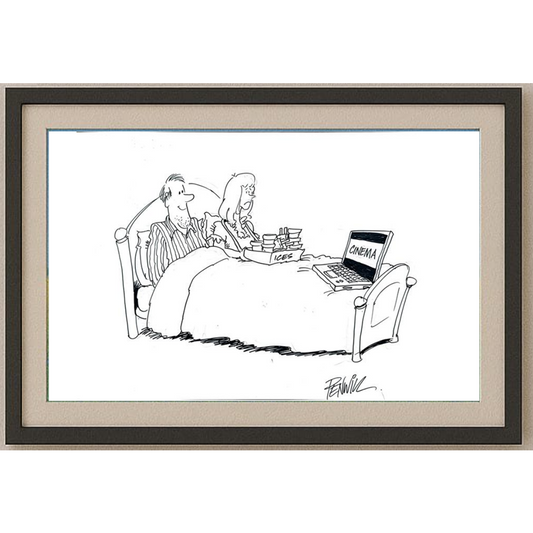 Roger Penwill 35x25cm Original Cartoon BOD00247