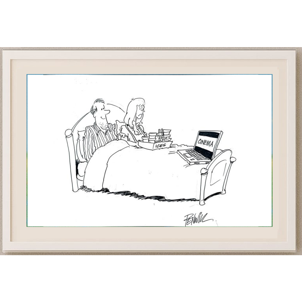 Roger Penwill 35x25cm Original Cartoon BOD00247
