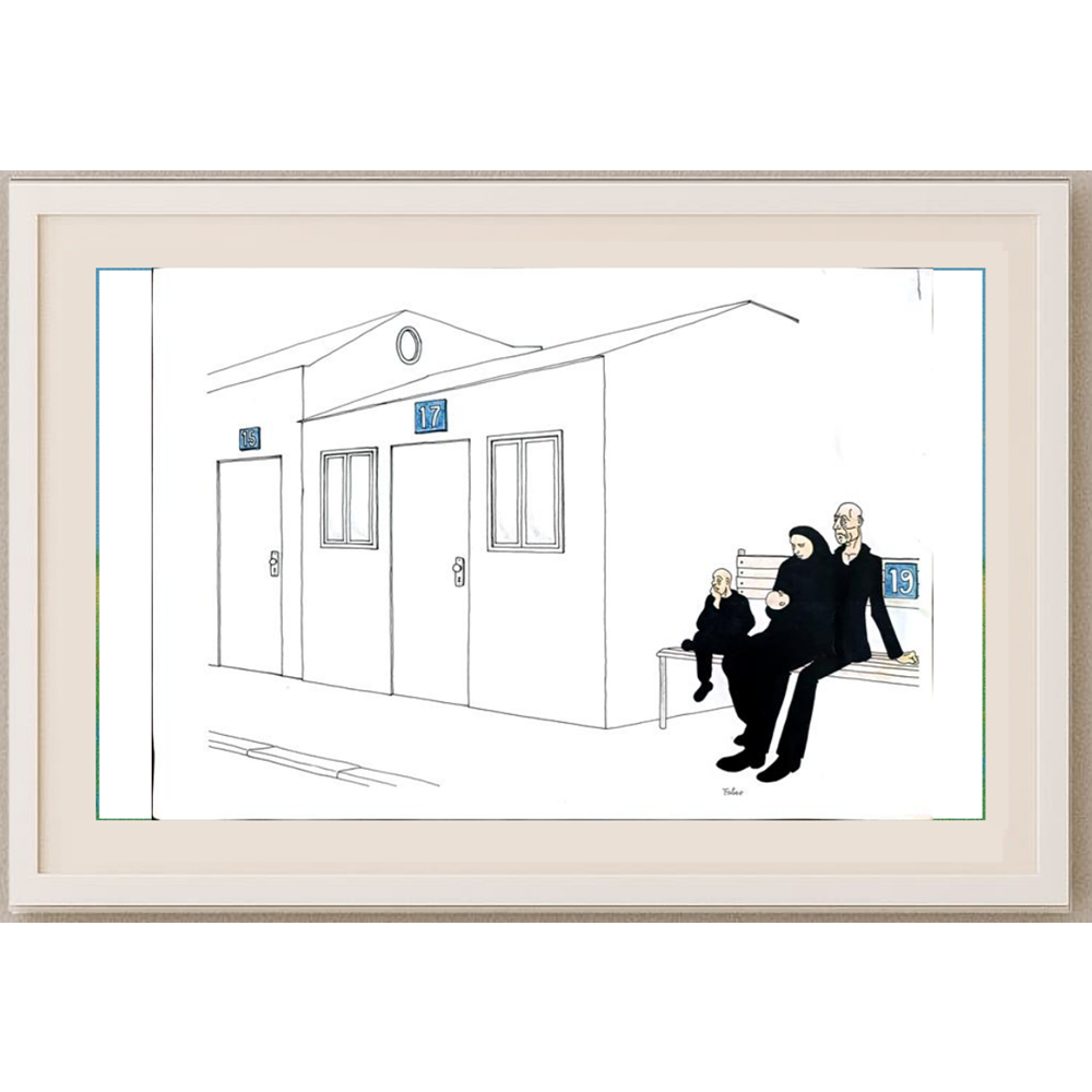 Hrvese Kovacevic 43x30cm Orijinal Karikatür BOD00249