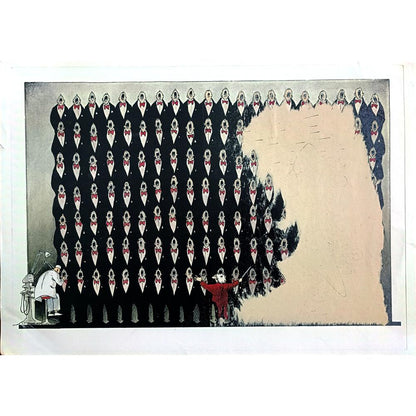 Drozdov Dmitriy 43x30cm Orijinal Karikatür BOD00252