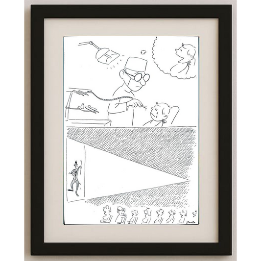 Norio Yamano 36x26cm Original Cartoon BOD00254