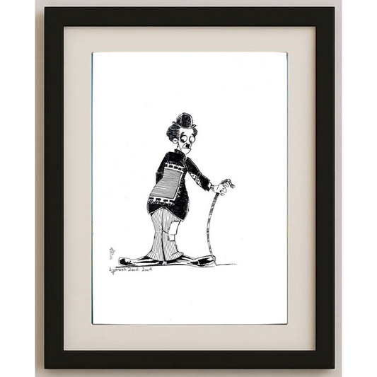 Kiyarash Zandi 36x26cm Orijinal Karikatür BOD00255
