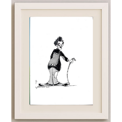 Kiyarash Zandi 36x26cm Orijinal Karikatür BOD00255