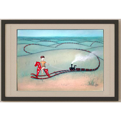 Jerzy Gkuszek 29x21cm Orijinal Karikatür BOD00268