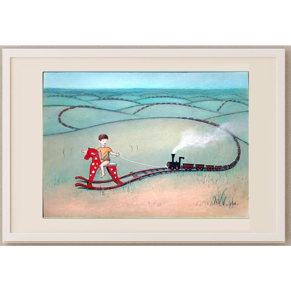 Jerzy Gkuszek 29x21cm Orijinal Karikatür BOD00268
