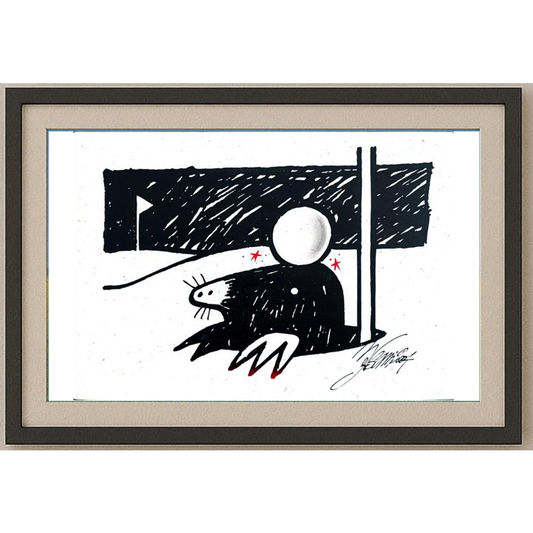 Andrea Bersani 29x21cm Original Cartoon BOD00270