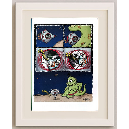 Santiago Cornejo 29x21cm Original Cartoon BOD00275