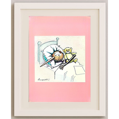 Sasha Dimitrijevic 29x21cm Original Cartoon BOD00282