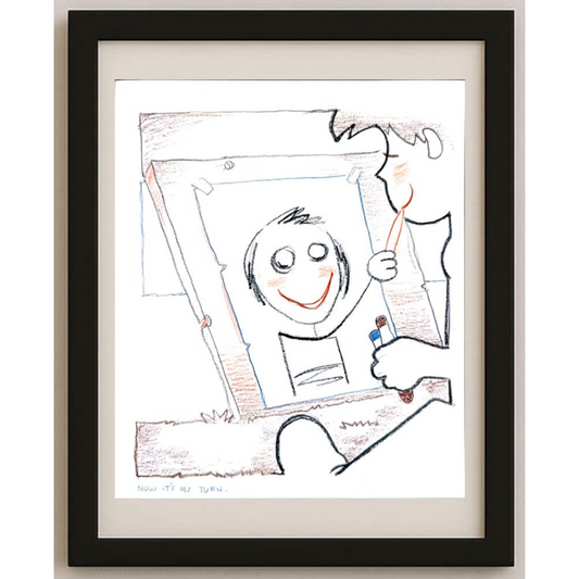 Terry Wilson 25x21cm Original Cartoon BOD00284