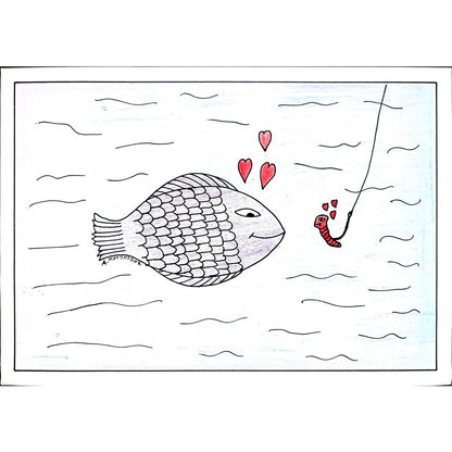Dragan Milunovic 29x21cm Original Cartoon BOD00287