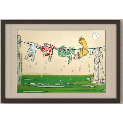Chenzov Lev 29x21cm Original Cartoon BOD00291