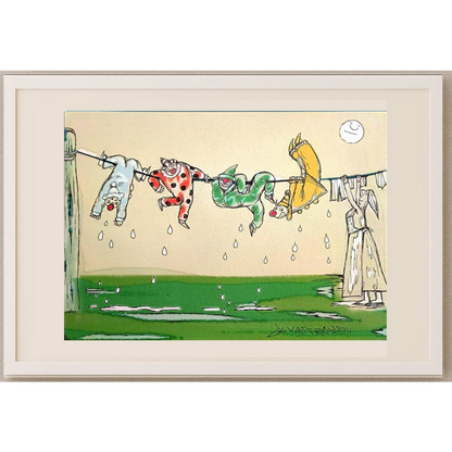 Chenzov Lev 29x21cm Original Cartoon BOD00291