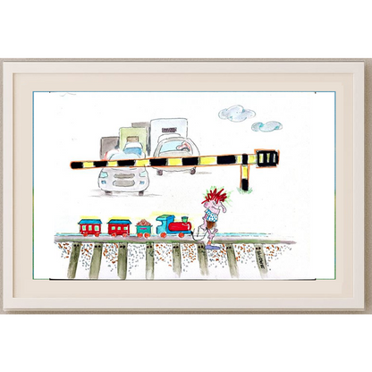 Bakoulis Seerafim 43x15cm Original Cartoon BOD00293