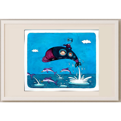 Young Sikoh 33x26cm Original Cartoon BOD00299