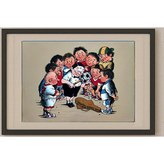 Yuriy Kosobukin 29x21cm Original Cartoon BOD00300