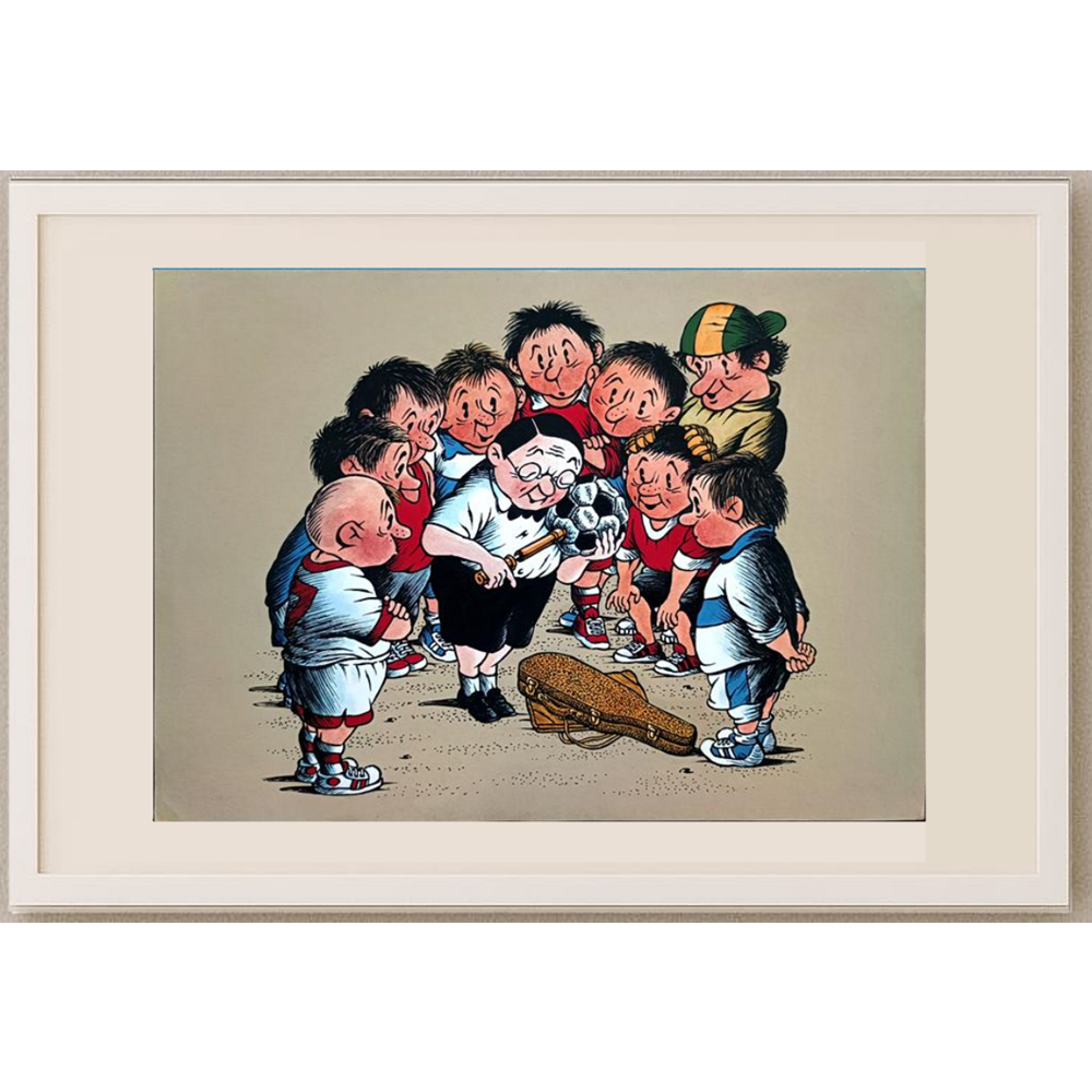 Yuriy Kosobukin 29x21cm Original Cartoon BOD00300