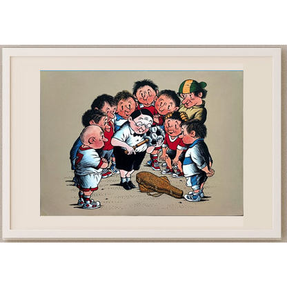 Yuriy Kosobukin 29x21cm Original Cartoon BOD00300