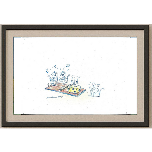 Andre Nollet 29x21cm Original Cartoon BOD00302