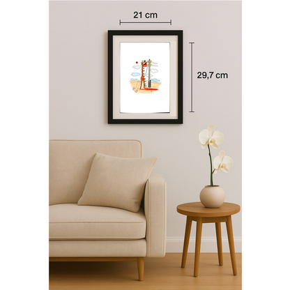 Alexei Talimonov 29x21cm Original Cartoon BOD00304