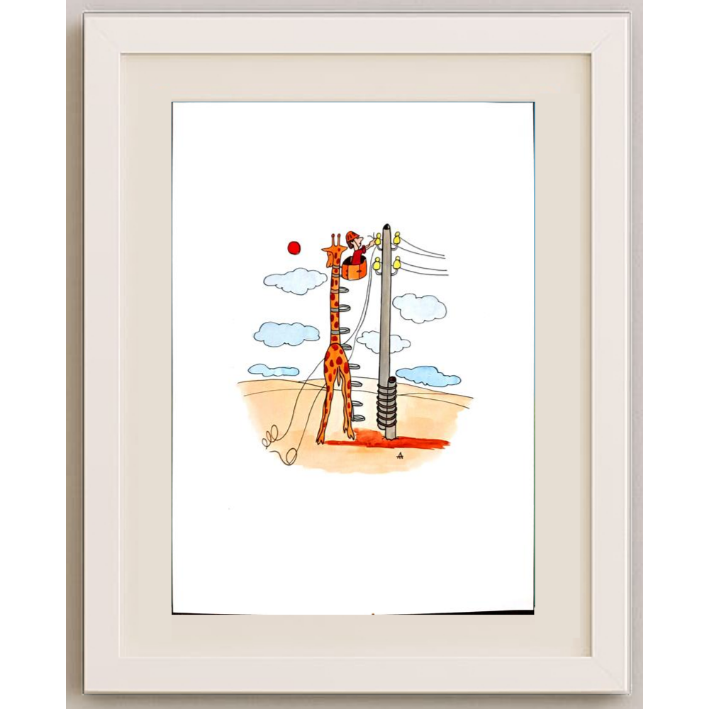 Alexei Talimonov 29x21cm Original Cartoon BOD00304