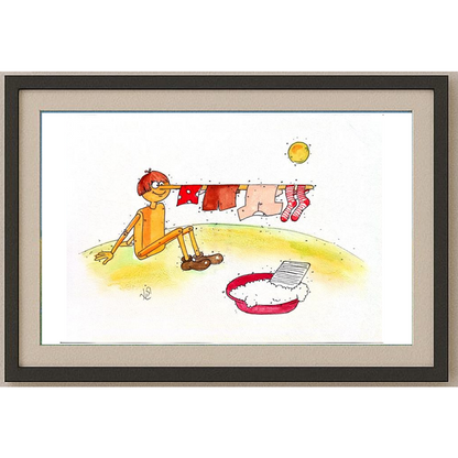 Rana Ghassemi 29x21cm Original Cartoon BOD00307