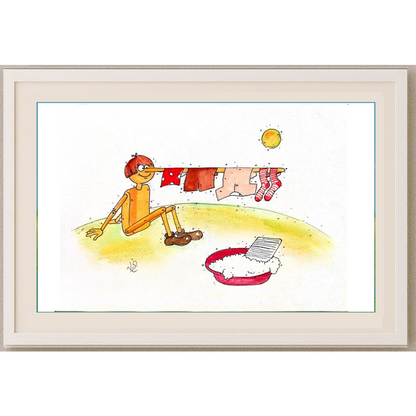 Rana Ghassemi 29x21cm Original Cartoon BOD00307