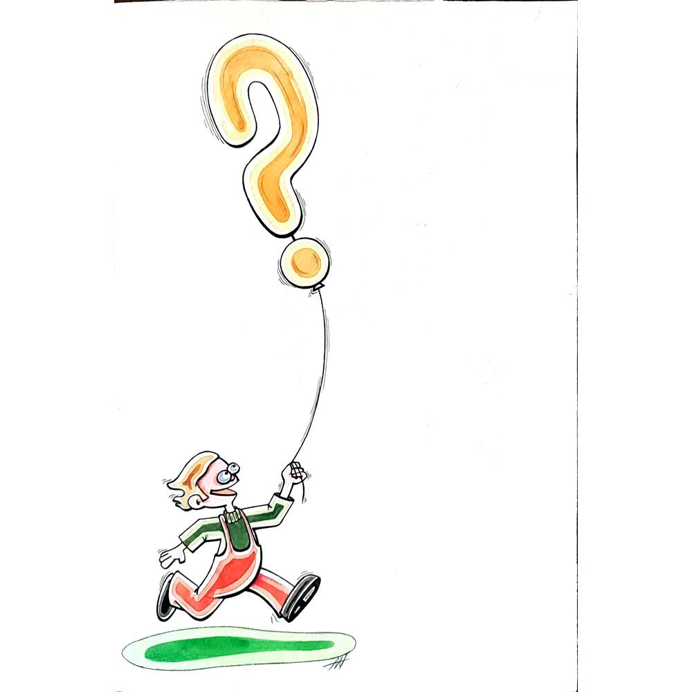 Mehrdad Samadi Zakaria 29x21cm Original Cartoon BOD00309