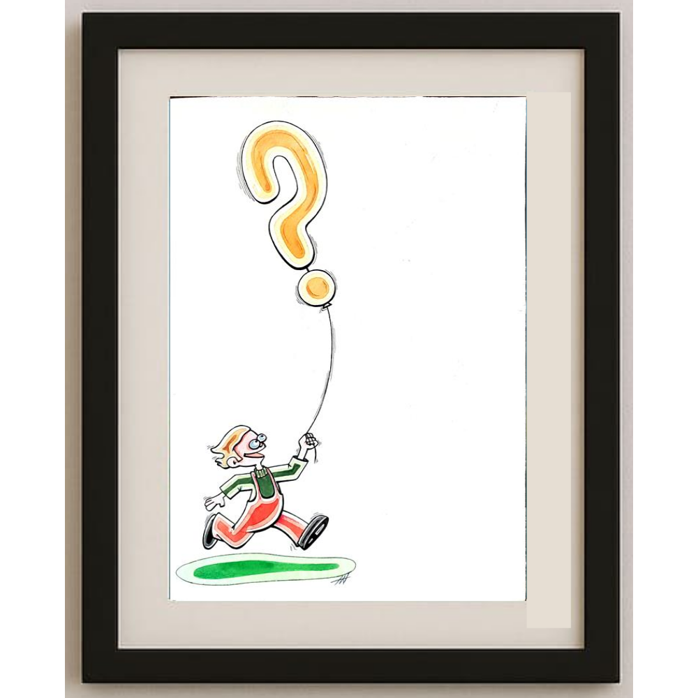 Mehrdad Samadi Zakaria 29x21cm Original Cartoon BOD00309