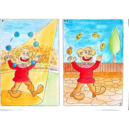 Hosnieh Akbari Kamran Var 29x21cm Original Cartoon BOD00310
