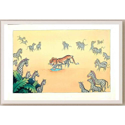 Wang Jinhai 29x21cm Original Cartoon BOD00314
